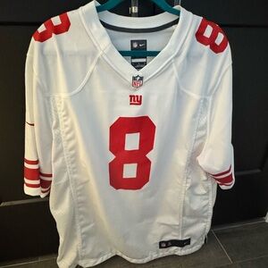 Nike Mens NYG jersey Daniel Jones White and Red Jersey
#NYG #bigblue #nygiants